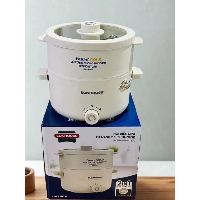So sánh giá Nồi lẩu điện Sunhouse SHD4517 2 lít - Tìm sản phẩm giá rẻ nhất - Ảnh 2