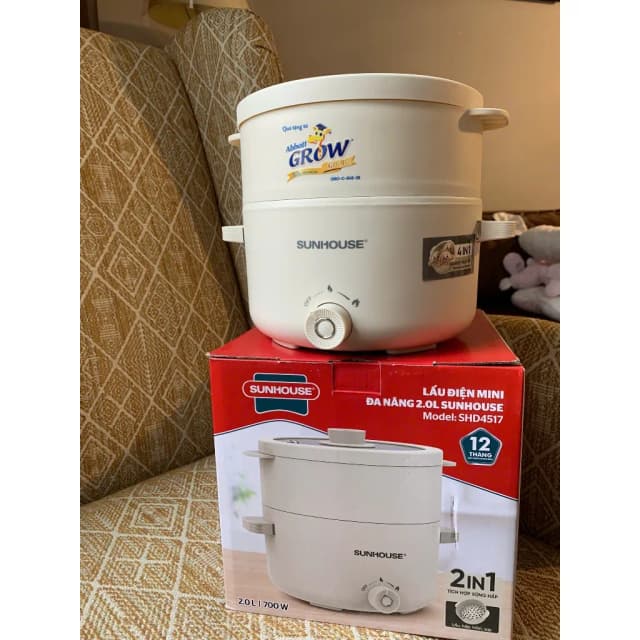 Top 1 so sánh giá Nồi lẩu điện Sunhouse SHD4517 2 lít - Tìm sản phẩm giá rẻ nhất - Ảnh 12