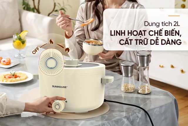 Top 1 so sánh giá Nồi lẩu điện Sunhouse SHD4517 2 lít - Tìm sản phẩm giá rẻ nhất - Ảnh 18