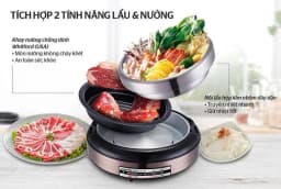 Nồi lẩu điện Sunhouse SHD4526 4 lít - Giá rẻ nhất hôm nay - Ảnh 13