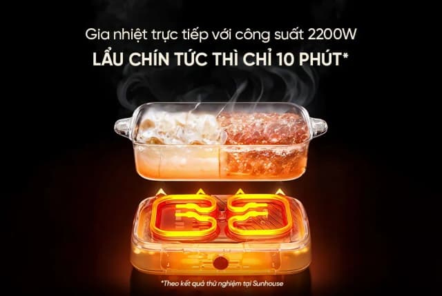 Top 1 so sánh giá Nồi lẩu điện Sunhouse SHD4568 6 lít - Tìm sản phẩm giá rẻ nhất - Ảnh 13