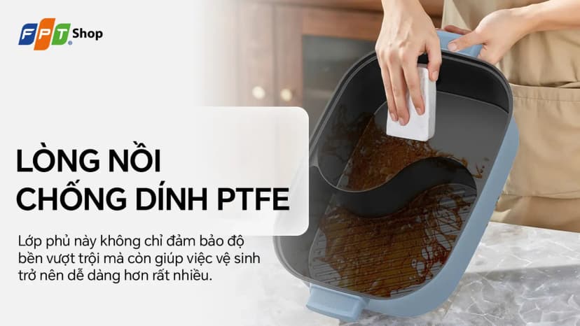 Nồi lẩu điện Sunhouse SHD4568 6 lít - Giá rẻ nhất hôm nay - Ảnh 4