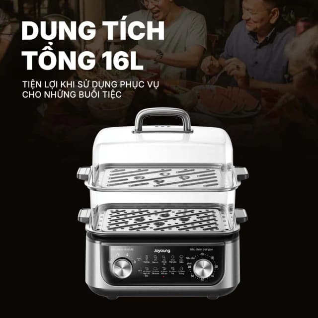 Top 1 so sánh giá Nồi lẩu hấp đa năng Joyoung JFS-556 16 lít - Tìm sản phẩm giá rẻ nhất - Ảnh 26
