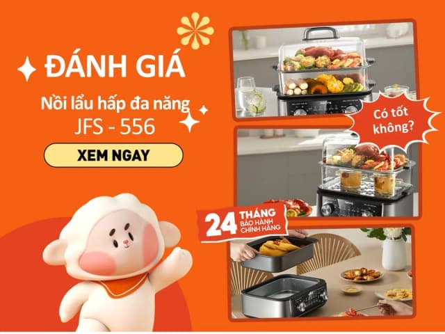 Top 1 so sánh giá Nồi lẩu hấp đa năng Joyoung JFS-556 16 lít - Tìm sản phẩm giá rẻ nhất - Ảnh 27