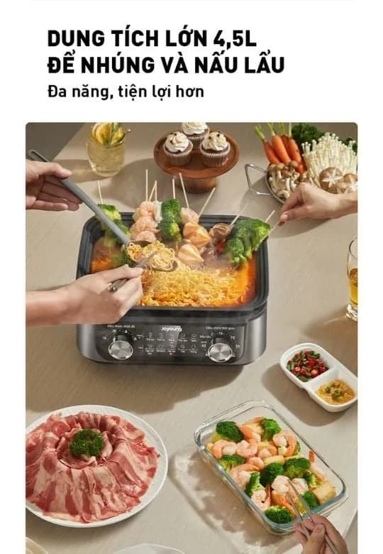 Top 1 so sánh giá Nồi lẩu hấp đa năng Joyoung JFS-556 16 lít - Tìm sản phẩm giá rẻ nhất - Ảnh 43