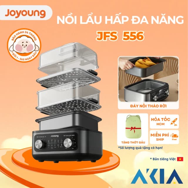 Top 1 so sánh giá Nồi lẩu hấp đa năng Joyoung JFS-556 16 lít - Tìm sản phẩm giá rẻ nhất - Ảnh 7