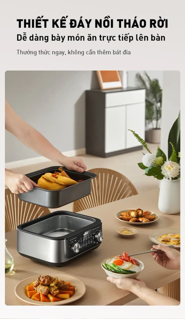 Top 1 so sánh giá Nồi lẩu hấp đa năng Joyoung JFS-556 16 lít - Tìm sản phẩm giá rẻ nhất - Ảnh 67