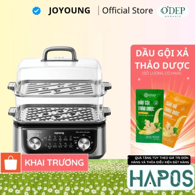 Top 1 so sánh giá Nồi lẩu hấp đa năng Joyoung JFS-556 16 lít - Tìm sản phẩm giá rẻ nhất - Ảnh 8