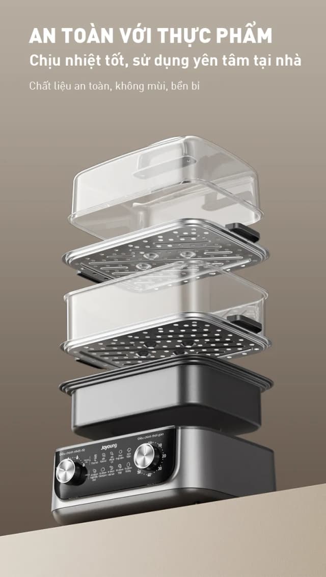 Top 1 so sánh giá Nồi lẩu hấp đa năng Joyoung JFS-556 16 lít - Tìm sản phẩm giá rẻ nhất - Ảnh 9