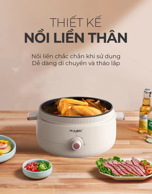 So sánh giá Nồi lẩu hấp đa năng Magic A-091 4 lít rẻ nhất? - Ảnh 10