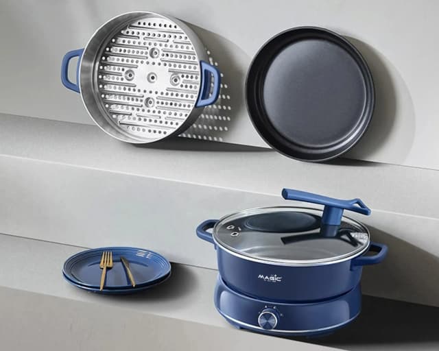 So sánh giá Nồi lẩu hấp đa năng Magic Eco AC-282 6 lít rẻ nhất? - Ảnh 14