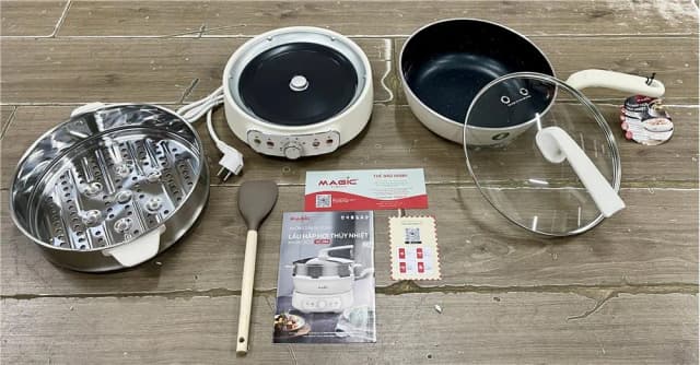 So sánh giá Nồi lẩu hấp đa năng Magic Eco AC-284 4 lít rẻ nhất? - Ảnh 10