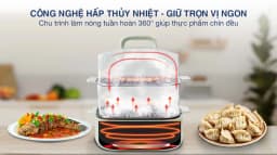Nồi lẩu hấp đa năng Rapido RFM45YSM-1 4.5 lít - Giá rẻ nhất hôm nay - Ảnh 8