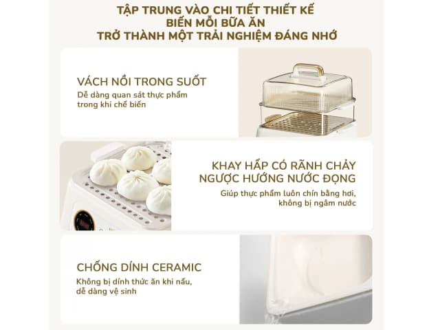 Top 1 so sánh giá Nồi lẩu hấp đa năng Unie UE668 10 lít - Tìm sản phẩm giá rẻ nhất - Ảnh 16