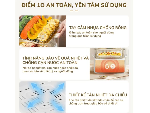 Top 1 so sánh giá Nồi lẩu hấp đa năng Unie UE668 10 lít - Tìm sản phẩm giá rẻ nhất - Ảnh 19
