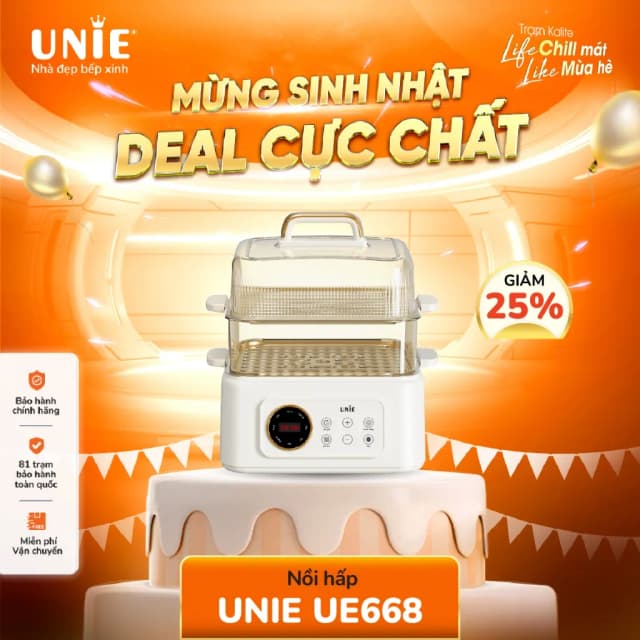 Top 1 so sánh giá Nồi lẩu hấp đa năng Unie UE668 10 lít - Tìm sản phẩm giá rẻ nhất - Ảnh 23
