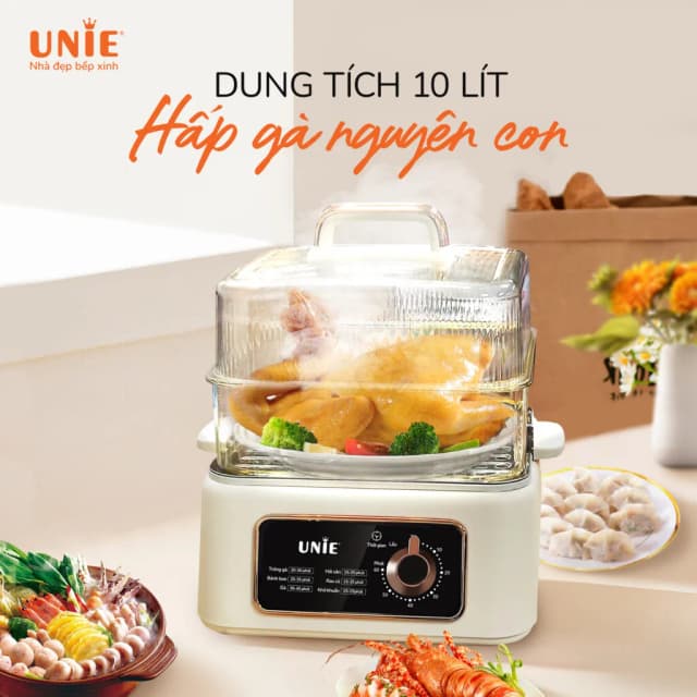 Top 1 so sánh giá Nồi lẩu hấp đa năng Unie UE668 10 lít - Tìm sản phẩm giá rẻ nhất - Ảnh 27