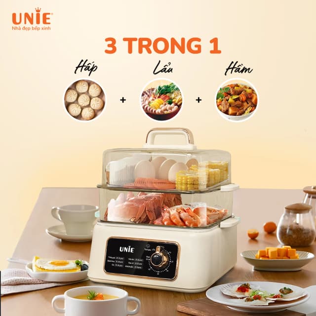 Top 1 so sánh giá Nồi lẩu hấp đa năng Unie UE668 10 lít - Tìm sản phẩm giá rẻ nhất - Ảnh 30