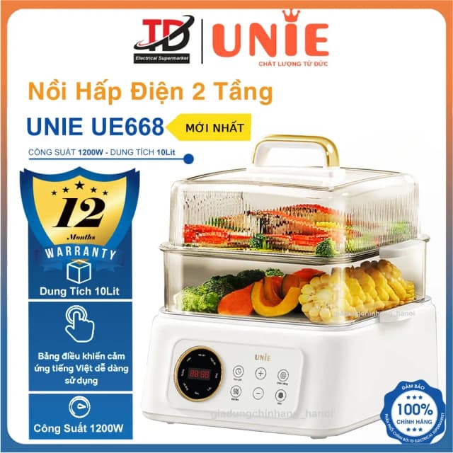 Top 1 so sánh giá Nồi lẩu hấp đa năng Unie UE668 10 lít - Tìm sản phẩm giá rẻ nhất - Ảnh 4