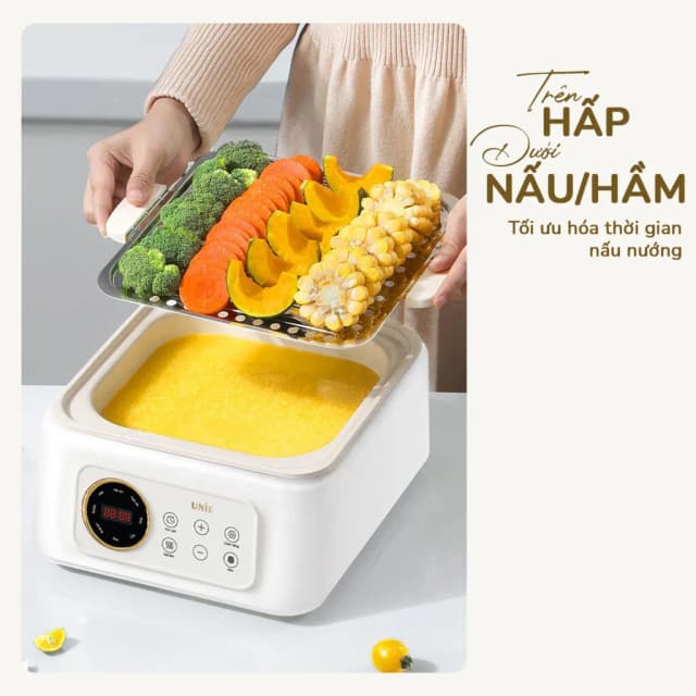 Top 1 so sánh giá Nồi lẩu hấp đa năng Unie UE668 10 lít - Tìm sản phẩm giá rẻ nhất - Ảnh 5