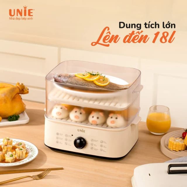 Top 1 so sánh giá Nồi lẩu hấp đa năng Unie UE668 10 lít - Tìm sản phẩm giá rẻ nhất - Ảnh 48