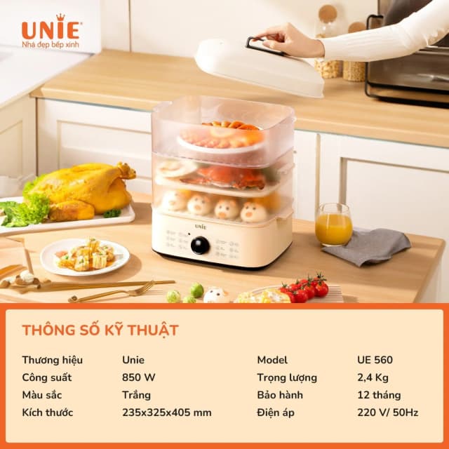 Top 1 so sánh giá Nồi lẩu hấp đa năng Unie UE668 10 lít - Tìm sản phẩm giá rẻ nhất - Ảnh 54