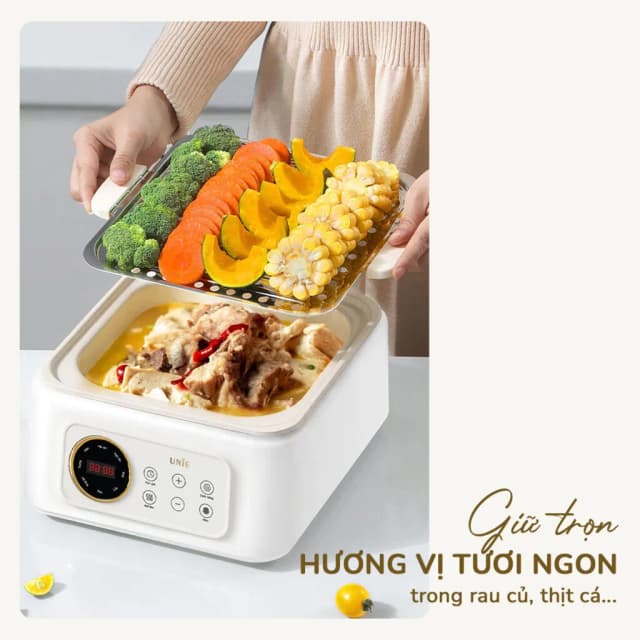 Top 1 so sánh giá Nồi lẩu hấp đa năng Unie UE668 10 lít - Tìm sản phẩm giá rẻ nhất - Ảnh 72