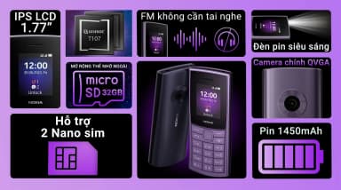 Điện thoại Nokia 110 4G Pro - 11