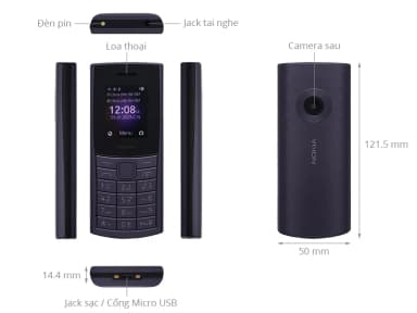 Điện thoại Nokia 110 4G Pro - 5