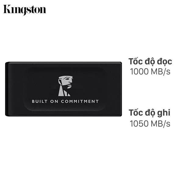 Ổ cứng SSD 2TB Kingston Portable - Giá rẻ nhất hôm nay - Ảnh 1