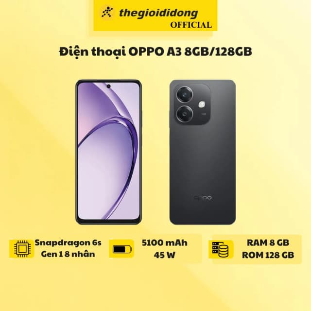 Điện thoại OPPO A3 8GB/128GB - 15