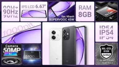 Điện thoại OPPO A3 8GB/128GB - 4