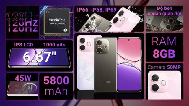 Điện thoại OPPO A5 Pro 5G 8GB/256GB - 20
