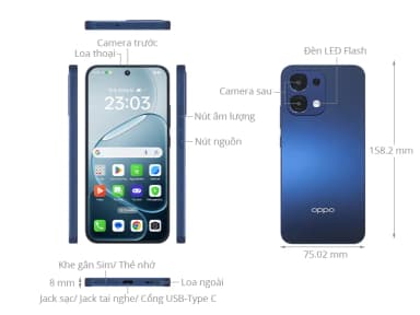 Điện thoại OPPO A6 Pro 5G 12GB/256GB - 16