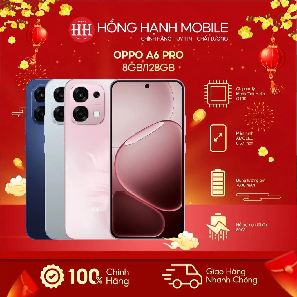 OPPO Điện thoại OPPO A6t Pro 8GB/128GB