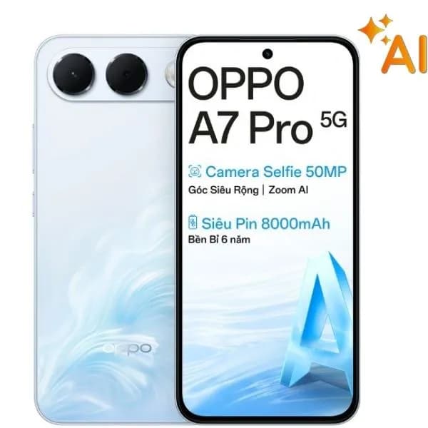 Điện thoại OPPO A7 Pro 5G 8GB/128GB - Giá rẻ nhất hôm nay - Ảnh 1