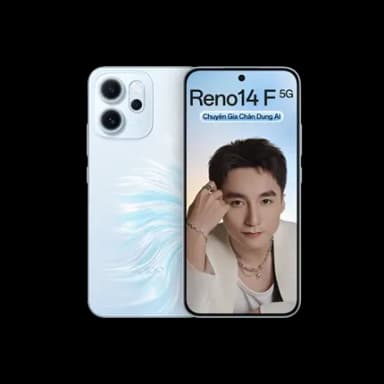 Điện thoại OPPO Reno14 F 5G 8GB/256GB Xanh dương/Xanh lá - 13
