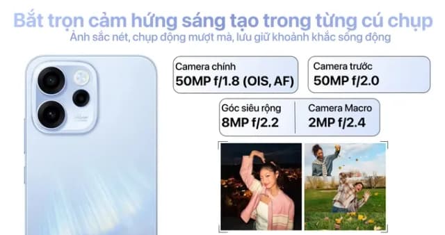 So sánh giá Điện thoại OPPO Reno15 F 5G 8GB/256GB rẻ nhất? - Ảnh 6