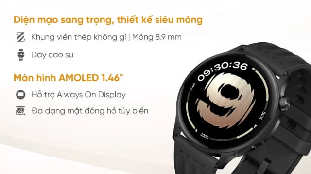 So sánh giá OPPO Watch S 46mm dây cao su rẻ nhất? - Ảnh 4