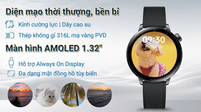 So sánh giá OPPO Watch X2 mini 43mm dây cao su rẻ nhất? - Ảnh 3