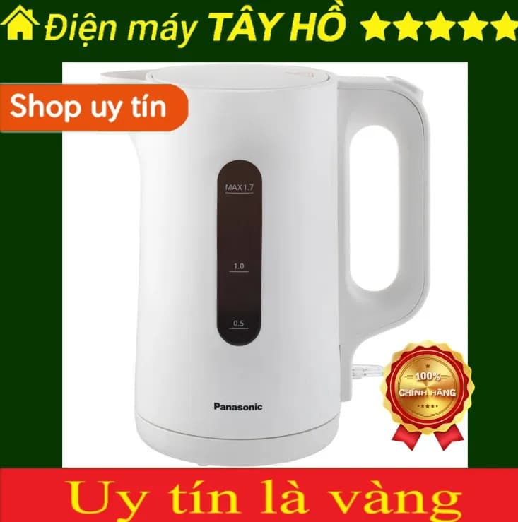 Bình đun siêu tốc Panasonic 1.7 lít NC-K101WRA - Giá rẻ nhất hôm nay - Ảnh 19