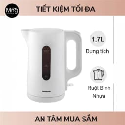 Bình đun siêu tốc Panasonic 1.7 lít NC-K101WRA - Giá rẻ nhất hôm nay - Ảnh 7