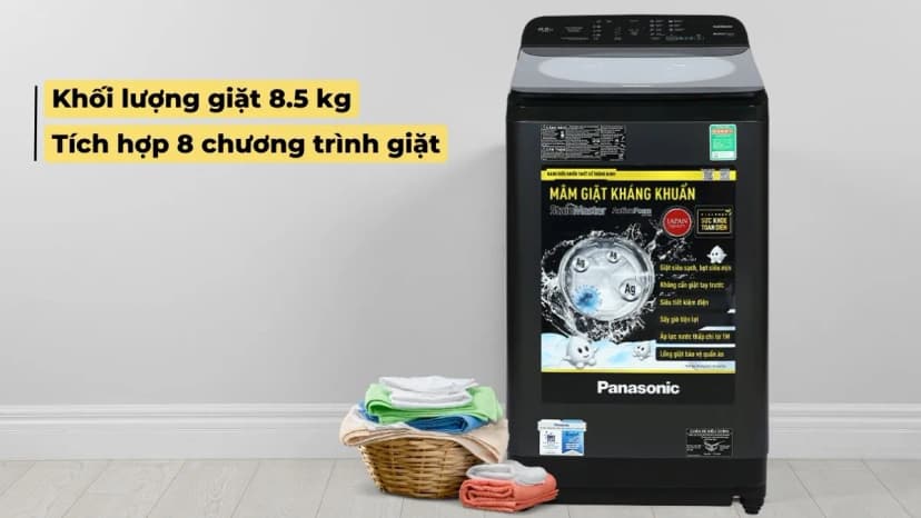 Máy giặt Panasonic 8.5 Kg NA-F85A9BRV - Giá rẻ nhất hôm nay - Ảnh 16