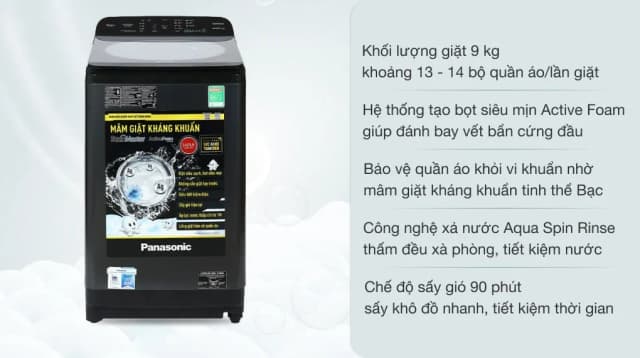 So sánh giá Máy giặt Panasonic 9 kg NA-F90A9BRV rẻ nhất? - Ảnh 12