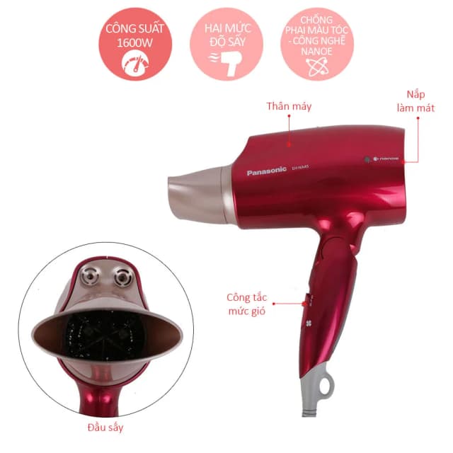 So sánh giá Máy sấy tóc Panasonic EH-NA45RP645 rẻ nhất? - Ảnh 15