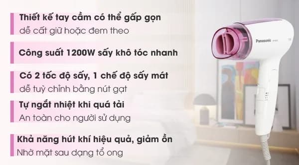 So sánh giá Máy sấy tóc Panasonic EH-ND21-P645 - Tìm sản phẩm giá rẻ nhất - Ảnh 17