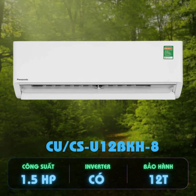 So sánh giá Máy lạnh Panasonic Inverter 1.5 HP CU/CS-U12BKH-8 rẻ nhất? - Ảnh 13