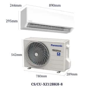 So sánh giá Máy lạnh 2 chiều Panasonic Inverter 1.5 HP CU/CS-XZ12BKH-8 rẻ nhất? - Ảnh 5