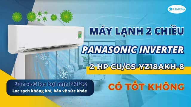 So sánh giá Máy lạnh 2 chiều Panasonic Inverter 2 HP CU/CS-YZ18AKH-8 rẻ nhất? - Ảnh 10