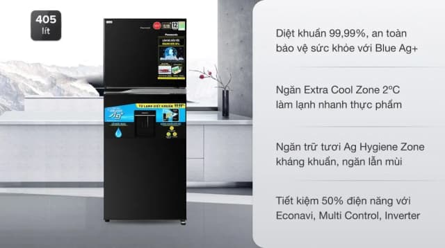 So sánh giá Tủ lạnh Panasonic Inverter 405 lít NR-TX461GPKV rẻ nhất? - Ảnh 5